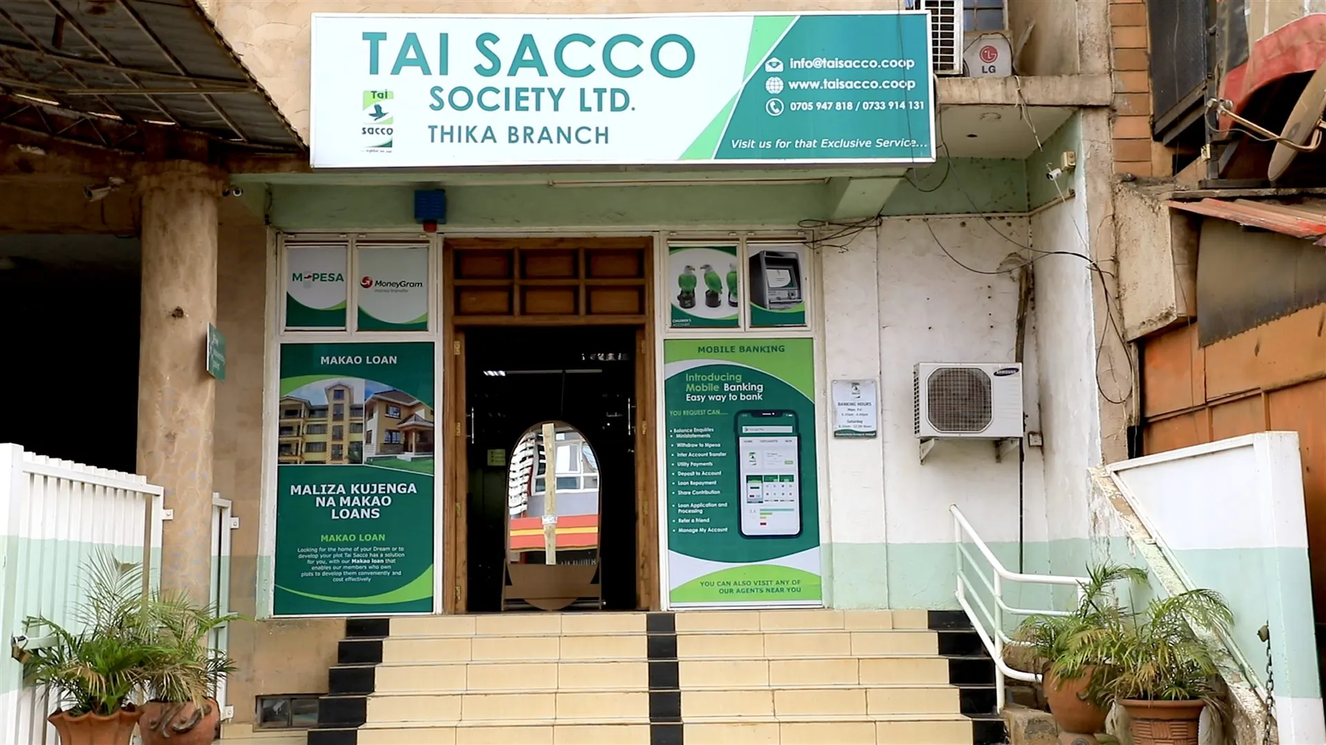 TAI DT Sacco Thika Branch storefront