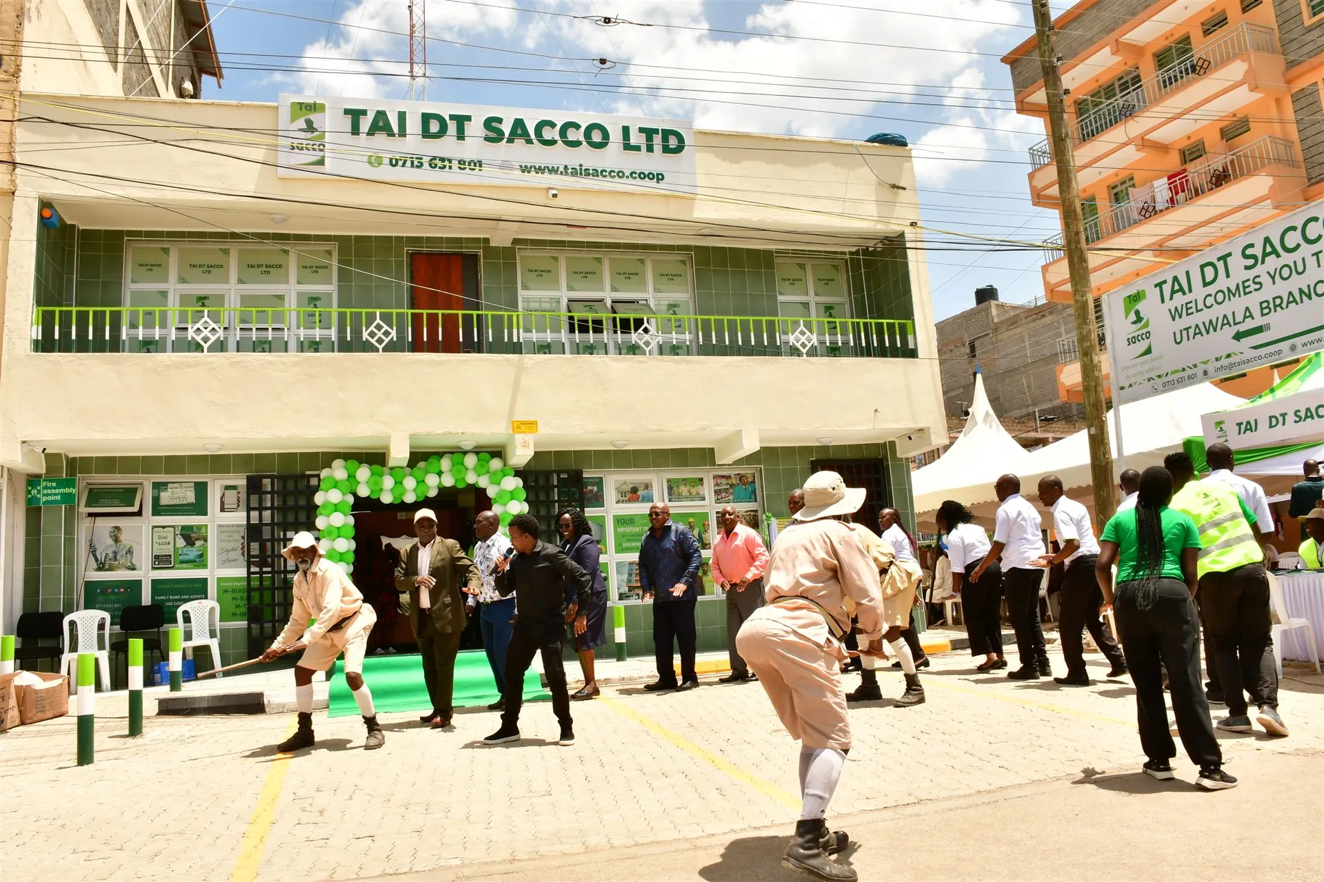 TAI DT Sacco Utawala Branch storefront