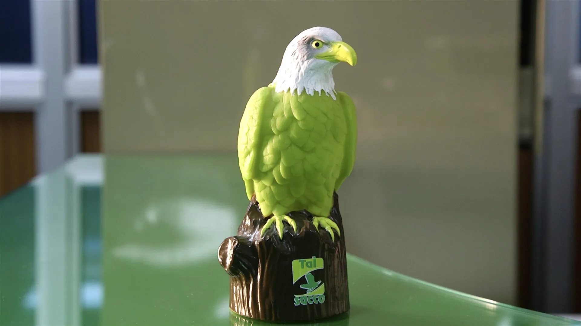The Tai Sacco eagle emblem, symbolising the Sacco's next chapter